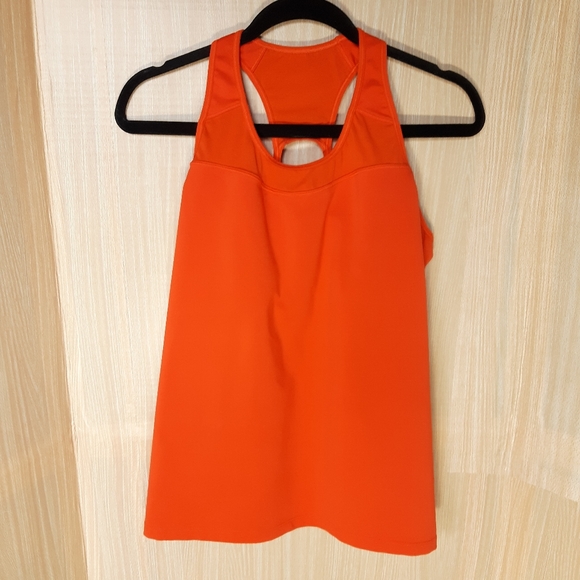 Athleta Tops - Athleta orange razorback tanktop.  Size large
